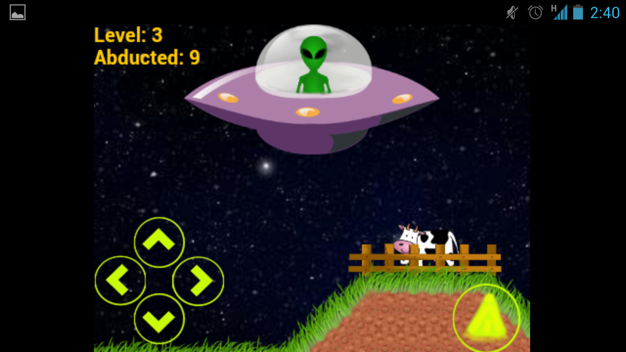 Alien Abduction game screenshot 5