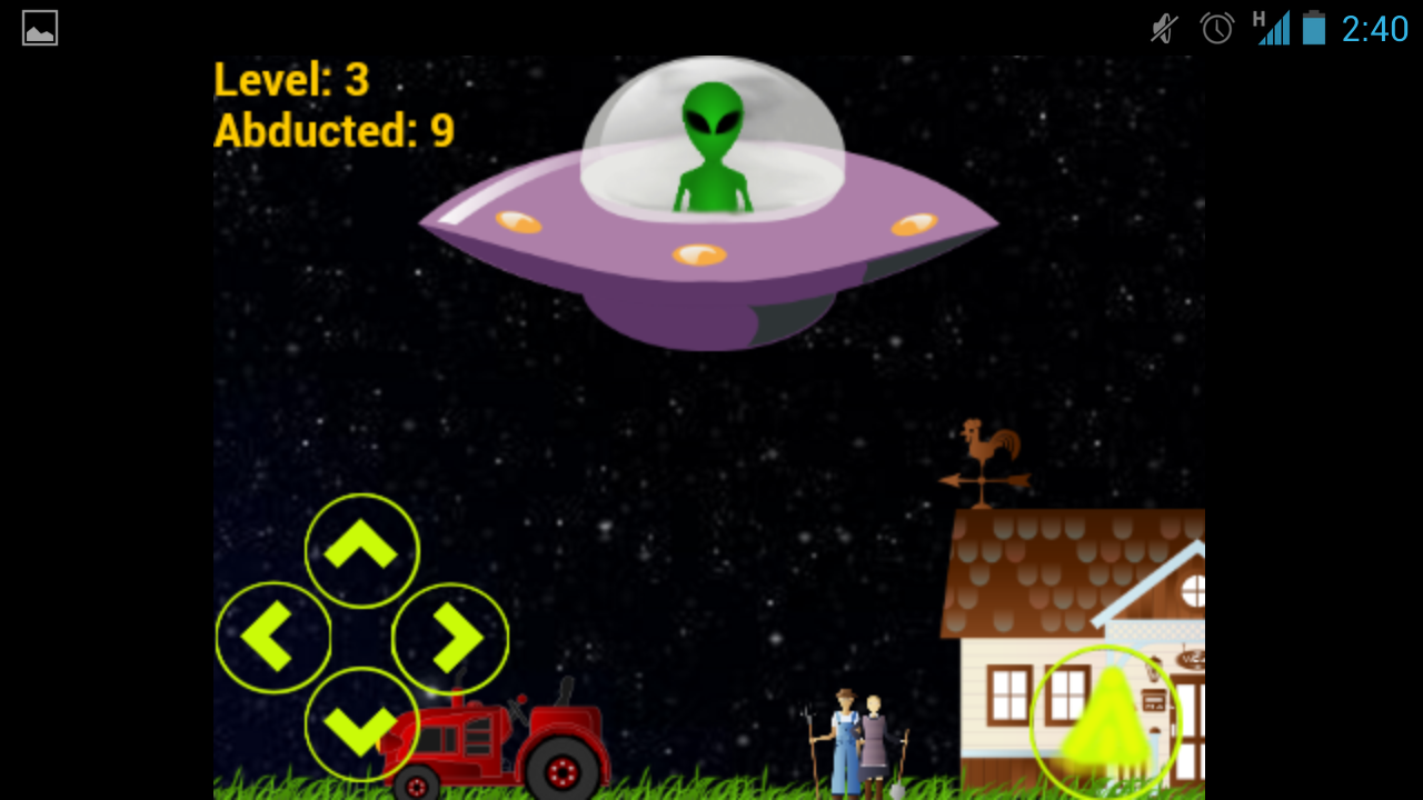 Alien Abduction game screenshot 6
