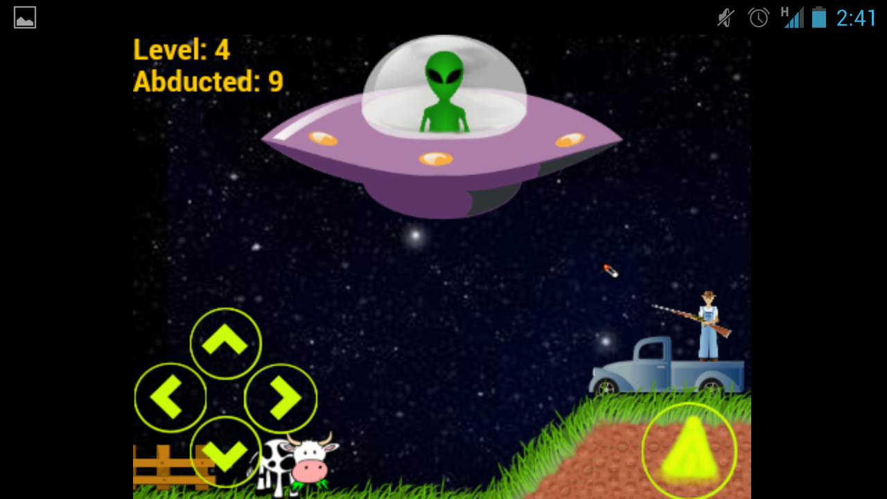 Alien Abduction game screenshot 8