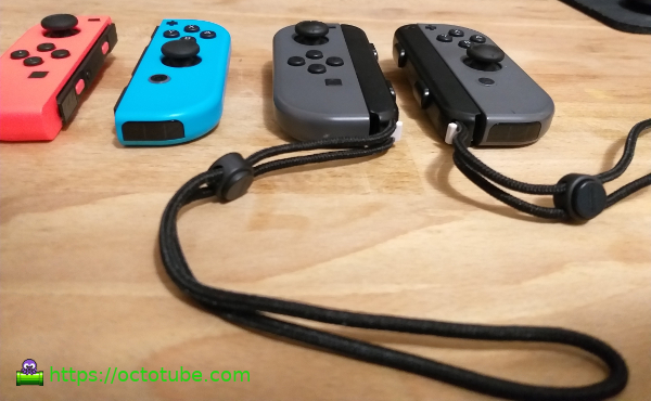 Joy-Con with wrist strap