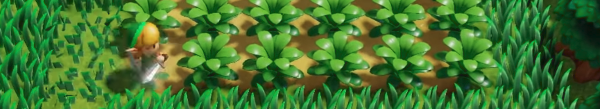 Link's Awakening Switch - Cutting Grass