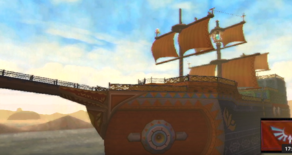 Zelda Skyward Sword Sandship - Screenshot 3
