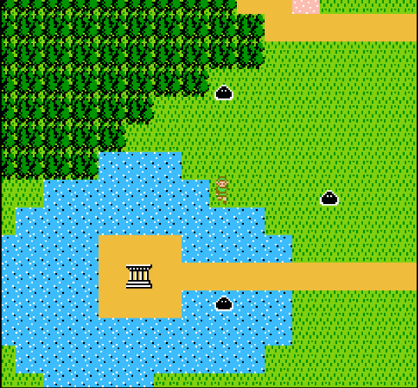 Zelda 2 - Overworld